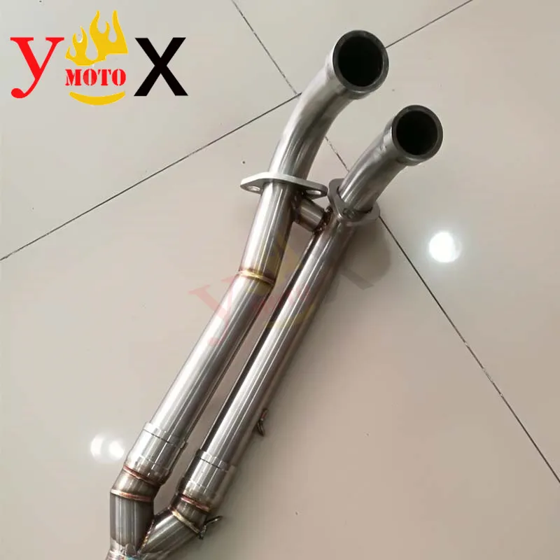 Выхлопные трубы среднего сечения для скутера и мотоцикла глушитель второго