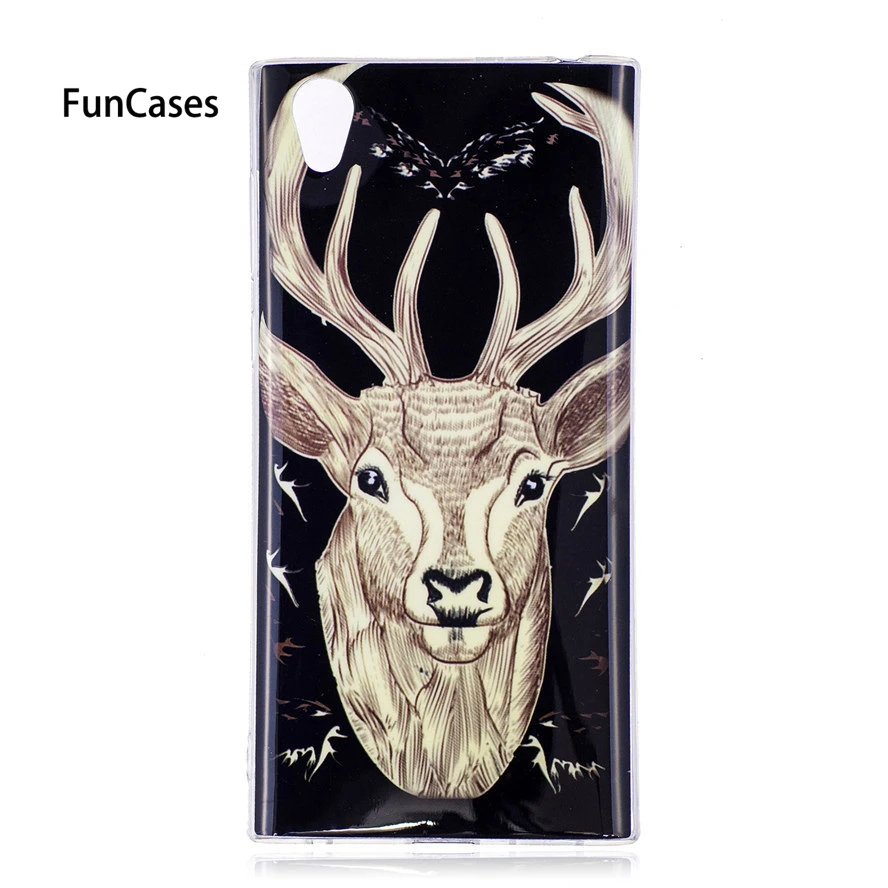 Luminous Phone Case For Sony Xperia L1 G3311 G3312 G3313 E6 Dual Silicone Bag Covers Skin Shell song | Мобильные телефоны и
