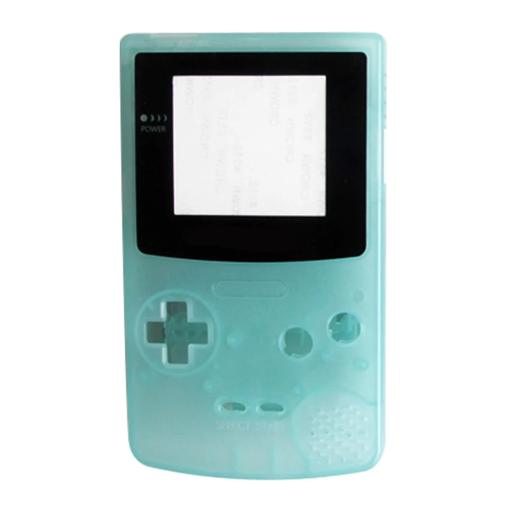 Luminous green Для nintendo GameBoy Цветной корпус gbc, чехол для GB C чехол для корпуса 13 цветов - Цвет: Luminous green