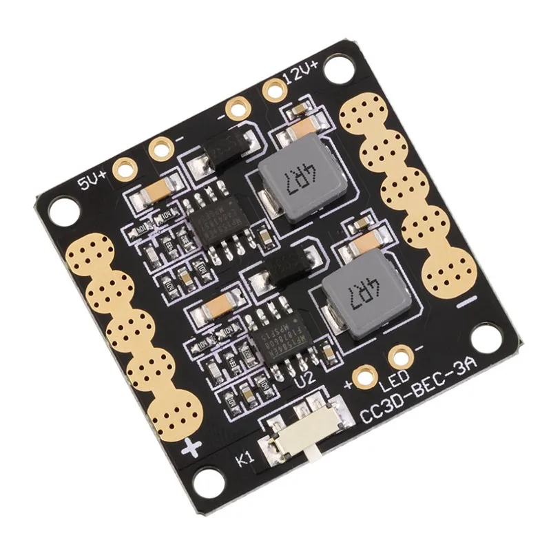 F3 PDB плата распределения питания CC3D Контроллер полета с 5V 12V BEC выходной