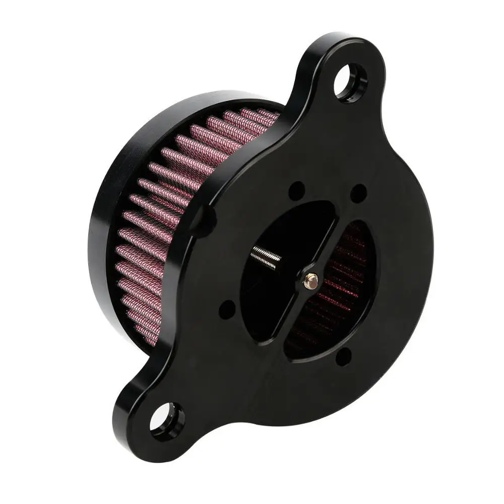 Алюминиевый Воздухоочиститель для мотоцикла впускной фильтр Harley Sportster XL883 1200 2004