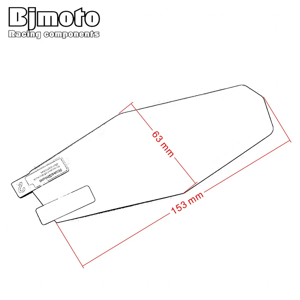 Тахометр для мотоцикла наклейка на линзы прибора спидометр пленка защитные