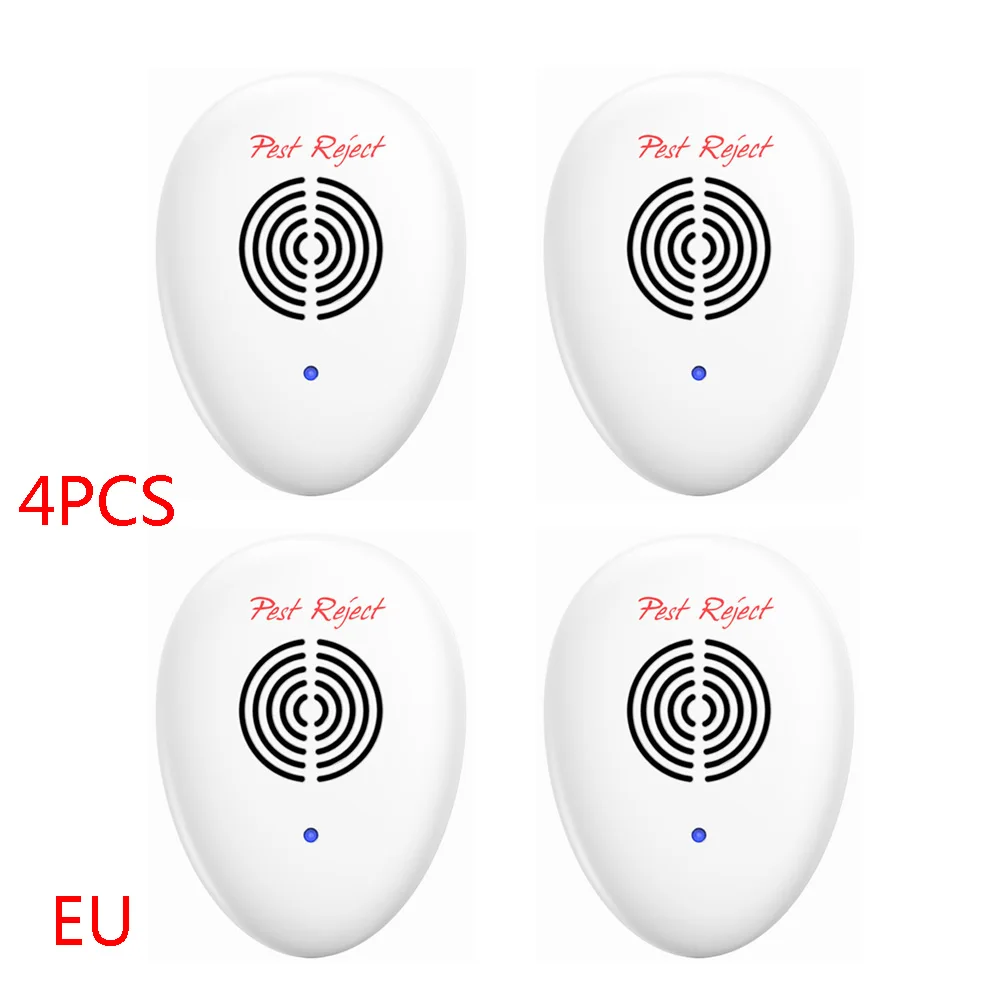 4 шт./компл. ультразвуковой электронный москитные ошибки Rejector крыс блохи