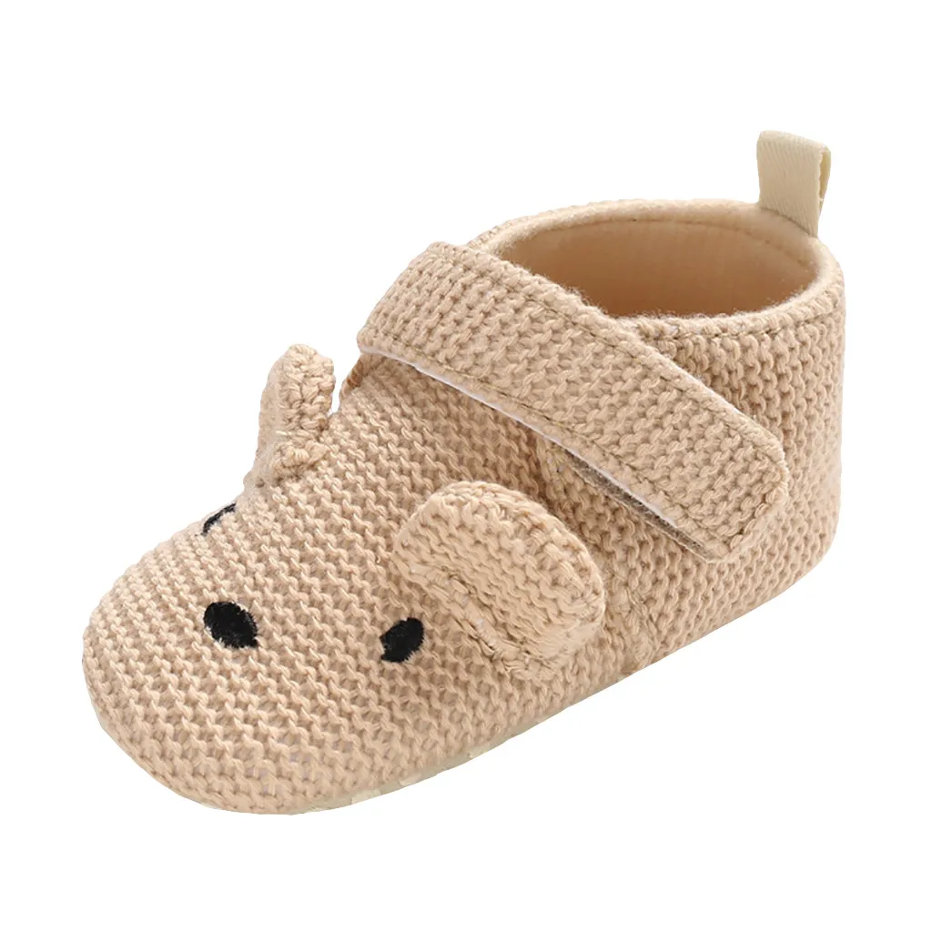 Baby Girls Boys crib shoes Animal Decorative Soft Bottom First Walkers Shoes Infant Toddler Sole Anti-slip |