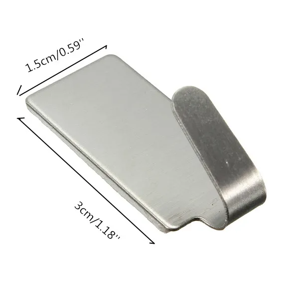 Новый 3 шт. белый из нержавеющей стали семейный халат Висячие Крючки сумка для