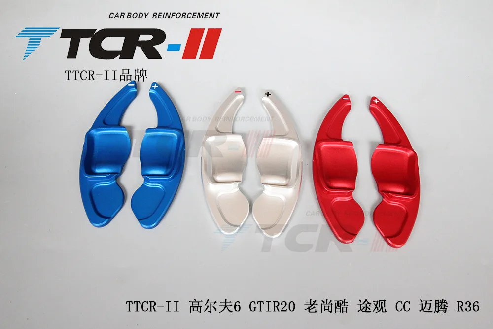 TTCR II руль DSG paddle shifters для Volkswagen VW GOLF 6 CC Touareg R20 Tiguan Paddle коробка передач аксессуары
