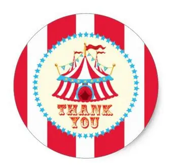 1 5 дюйма карнавал цирковая палатка наклейка спасибо|stickers interior|tent gametent cover |