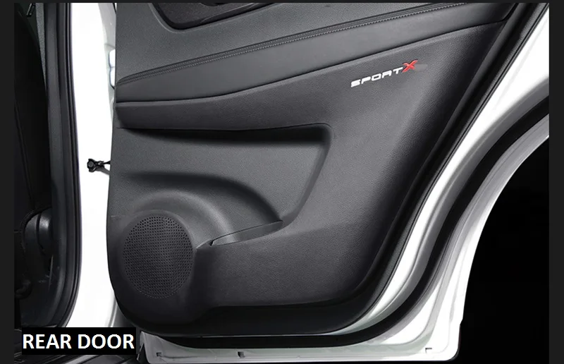 Кожаные двери Anit-kick протектор автомобиля Наклейка для Nissan Xtrail X Trail T32 аксессуары для стайлинга автомобилей