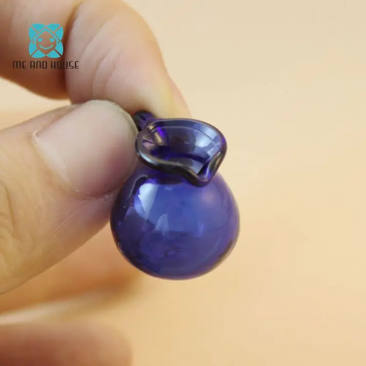 1:12 Кукольный дом Миниатюрный посуда синий градиент стеклянная бутылка для
