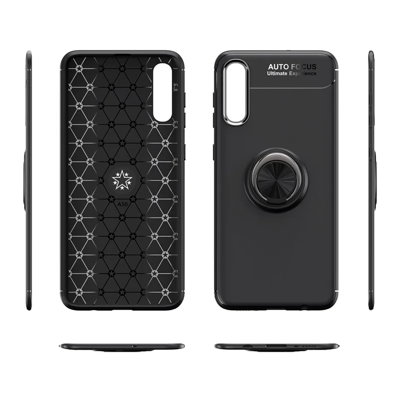 Мягкий чехол Koosuk для samsung A10, A20, A30, A40, A50, A70, автомобильный держатель, кольцо, Brackct, задняя крышка для телефона, чехол для samsung Galaxy A70, A50