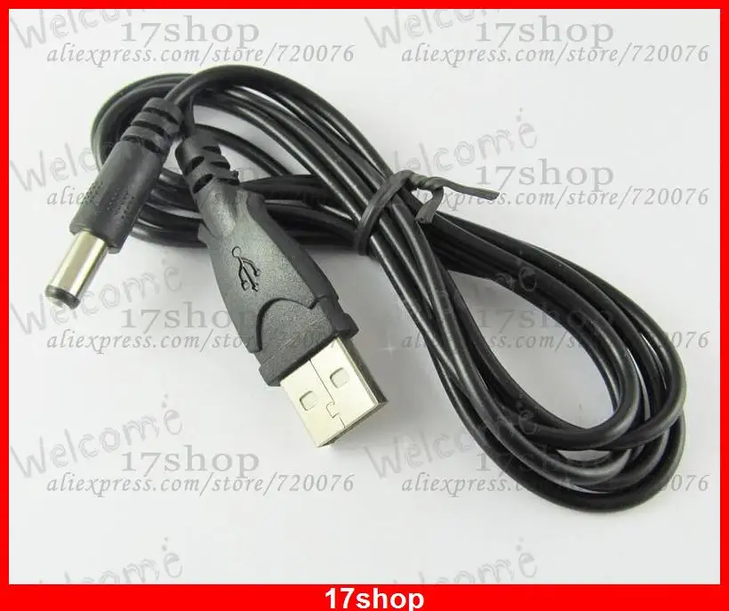 5 комплектов 1 м футов USB штекер к 2 мм 1x5 питания постоянного тока кабель Шнур