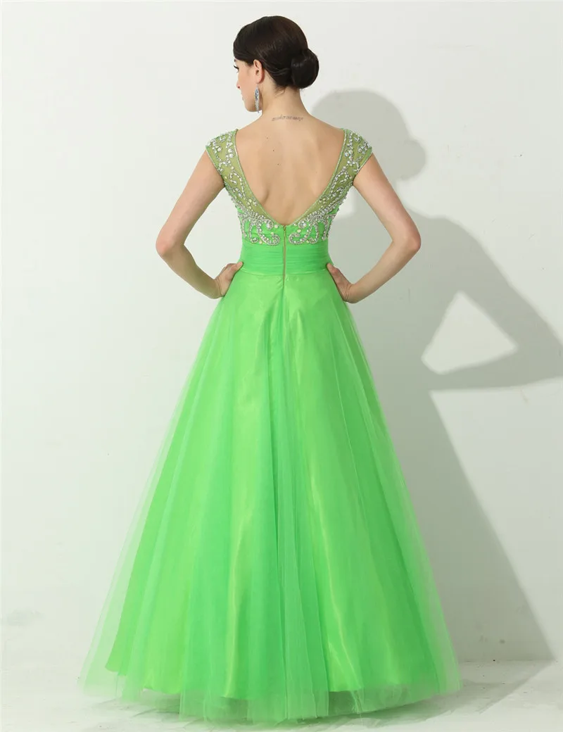 Сексуальные длинные вечерние платья с хрустальными бусинами vestido Longo longo с открытой спиной Robe de soiree вечерние платья