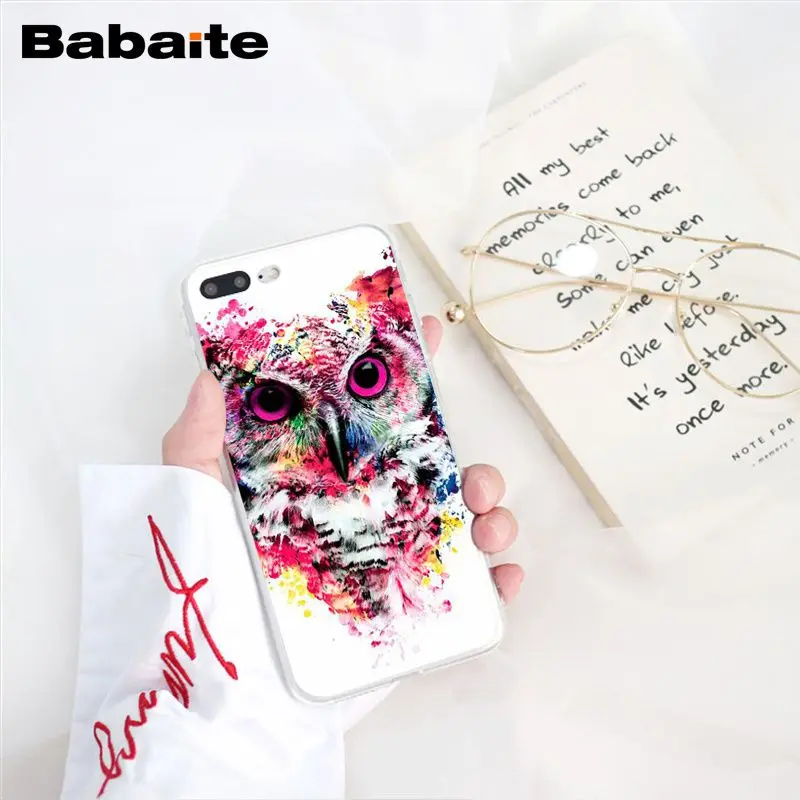 Чехлы с животными цветами Тигр Лев Сова олень живопись художественный Чехол для