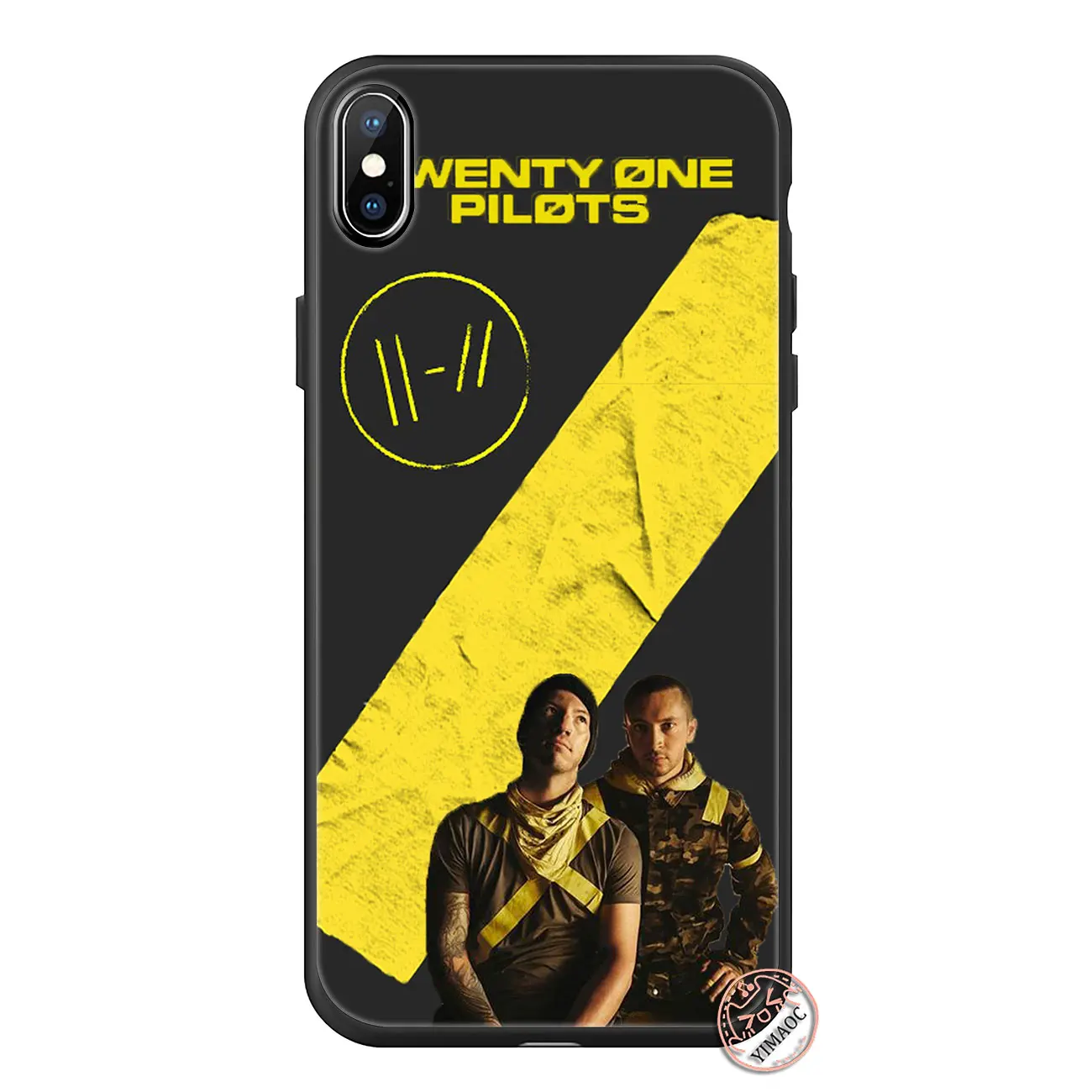 18 YIMAOC twenty one pilots Trench Мягкий силиконовый чехол для телефона для iPhone 11 Pro XS Max XR X 6 6S 7 8 Plus 5 5S SE 10 TPU черный чехол - Цвет: 18