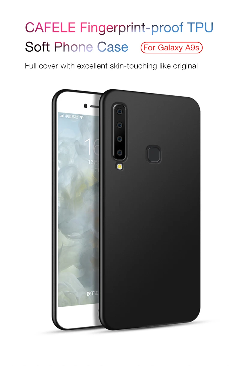 Мягкий черный чехол ТПУ для samsung Galaxy A70 A60 A50 A40 A30 A20E A10 M20 ультра тонкий роскошный кожаный прочный гладкий на ощупь чехол для A7 A750 A9S