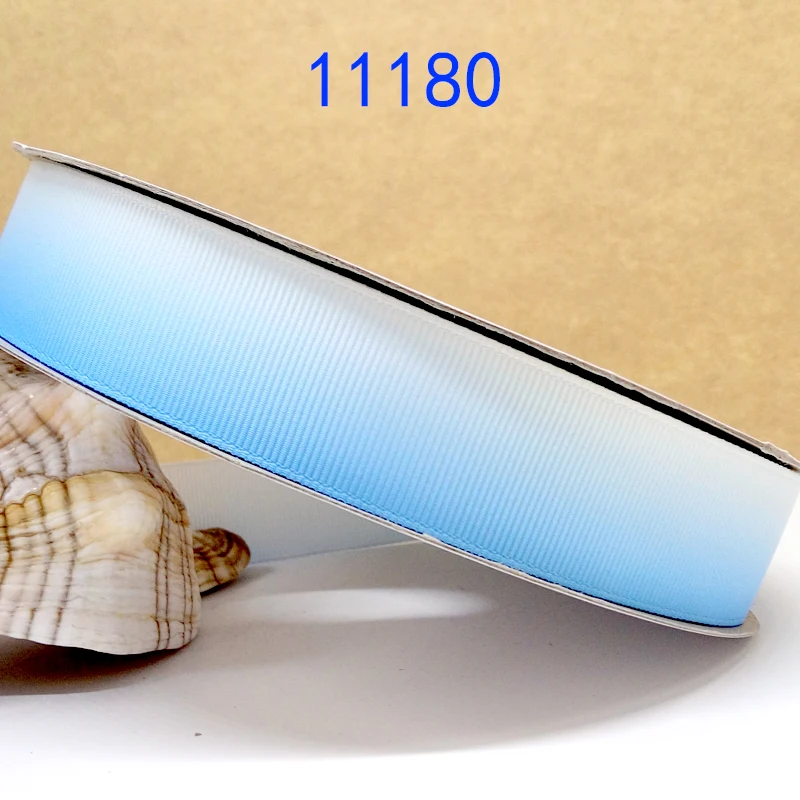 Бесплатная доставка 50 ярдов Мультяшные градиентные цветные печатные корсажные