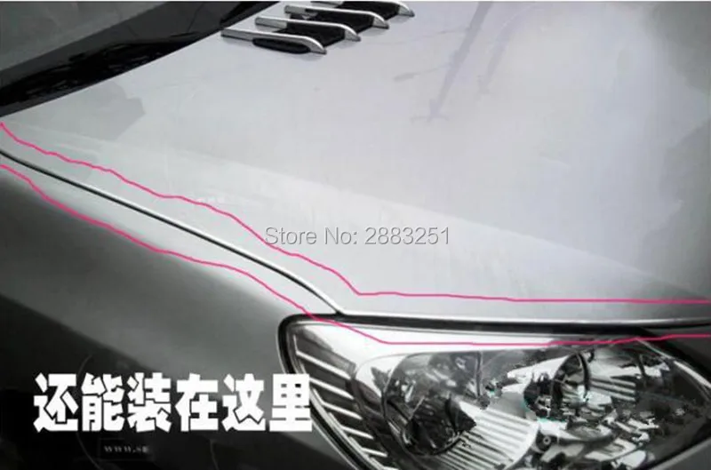 Автомобильные аксессуары 3 м автомобильный Кондиционер U Образный Декор полоса