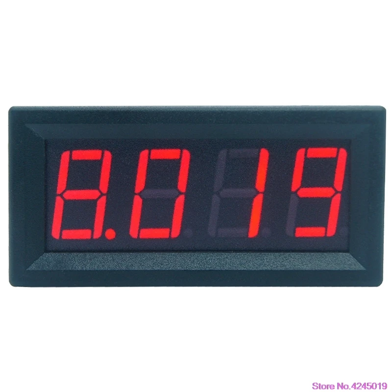 0 9.999A(10A) 4 знака после запятой бит Амперметр измерительный прибор с панелью 56