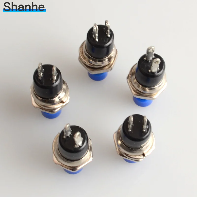 5 шт Синий 7 мм маленький Мгновенный кнопочный переключатель | Обустройство дома