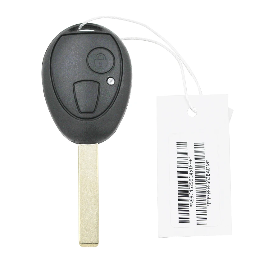 2 кнопки дистанционного ключа умный Автомобильный ключ 433 МГц ID73 чип Uncut Blade для BMW