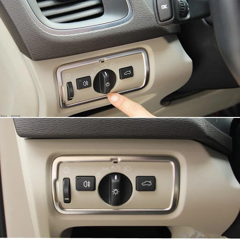 CNORICARC выключатель фар декоративный каркас из нержавеющей стали автомобильные