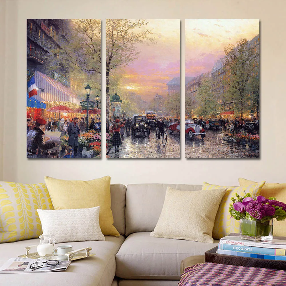 Зимний абстрактный пейзаж живопись картина маслом без рамки украшение для дома