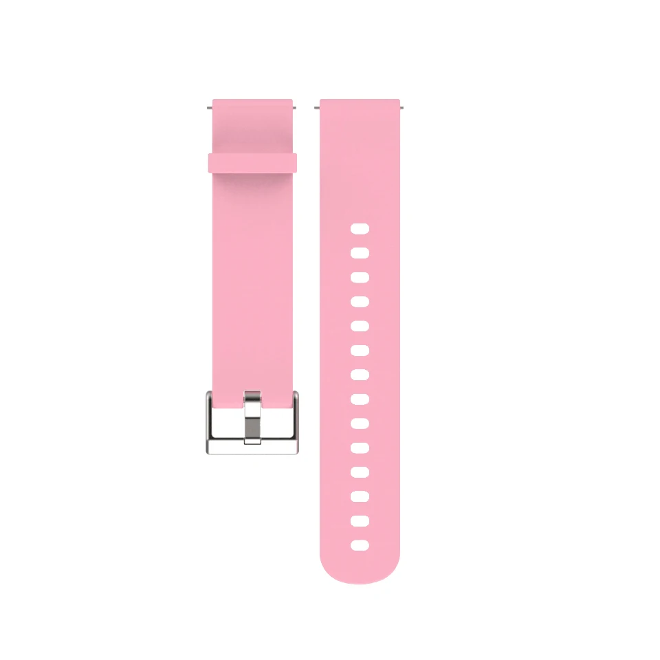 pink Mijobs 20 мм Спортивный Браслет Силиконовый Браслет Для Xiaomi Huami Amazfit Bip бит молодежи Смарт-часы аксессуары Корреа браслет - Цвет: pink