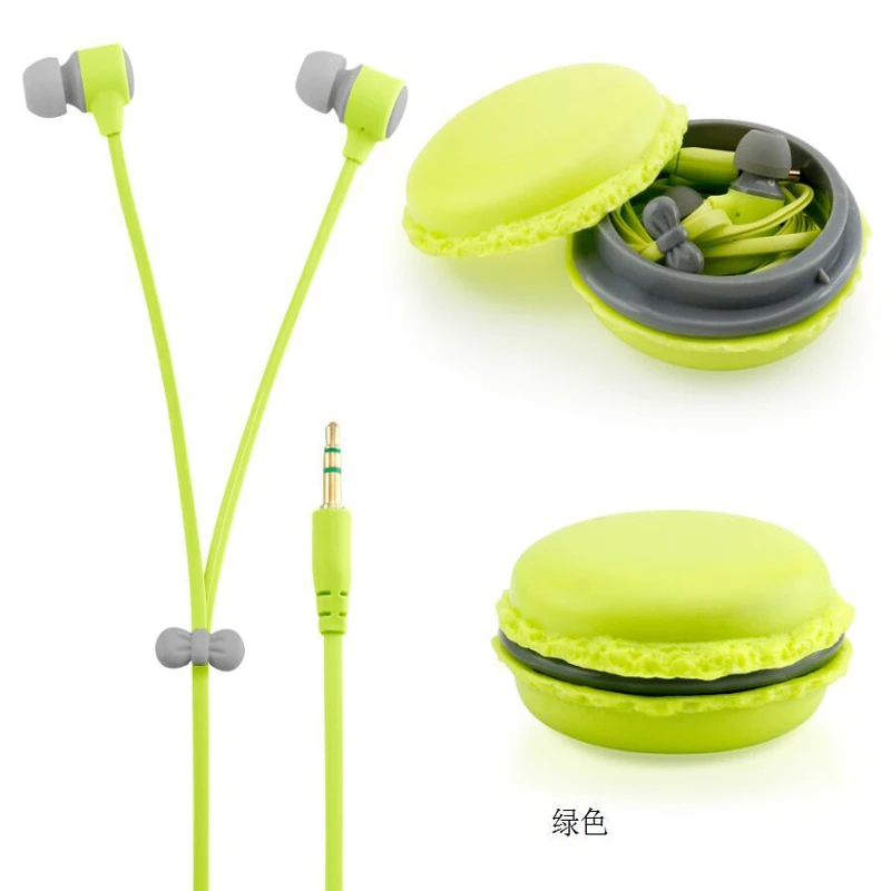 Macarons дизайн наушники гарнитура для Xiaomi Samsung Iphone MP3 плеер милый Ecouteur Auriculares fone de ouvido