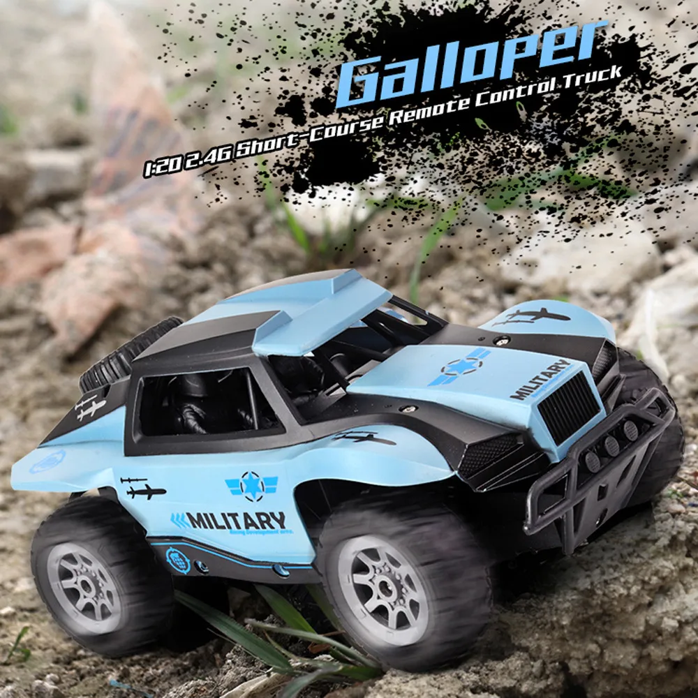 JJRC Q67 2 4G 1/20 военный Короткий грузовик внедорожный Радиоуправляемый автомобиль RTR