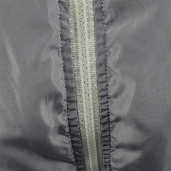 2020 отложной воротник полиэстер на молнии во всю длину с эластичной резинкой