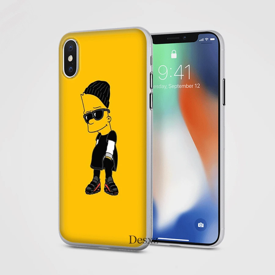 Чехол для мобильного телефона iPhone 7 8 Plus 11 Pro XR X XS Max 5 5S SE 6 6s Симпсонов | Мобильные