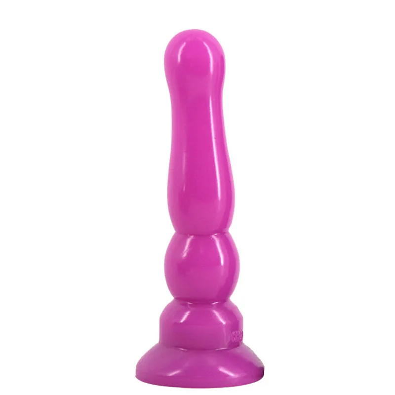 Романтический фиолетовый анальный Dildo7.87 дюймов длинная свеча Анальная пробка