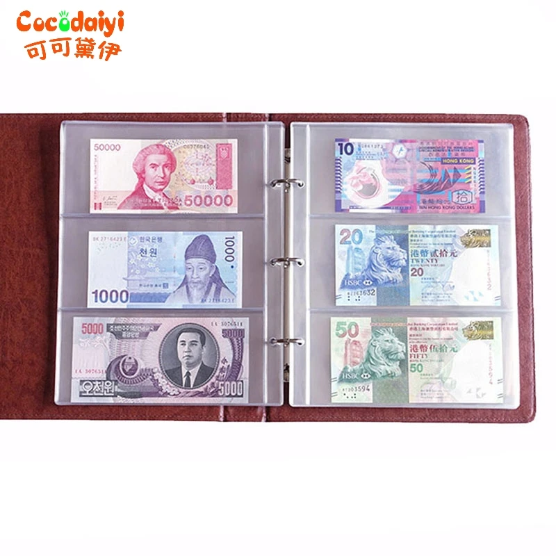 Держатель для банкнот из ПВХ, x 80 мм