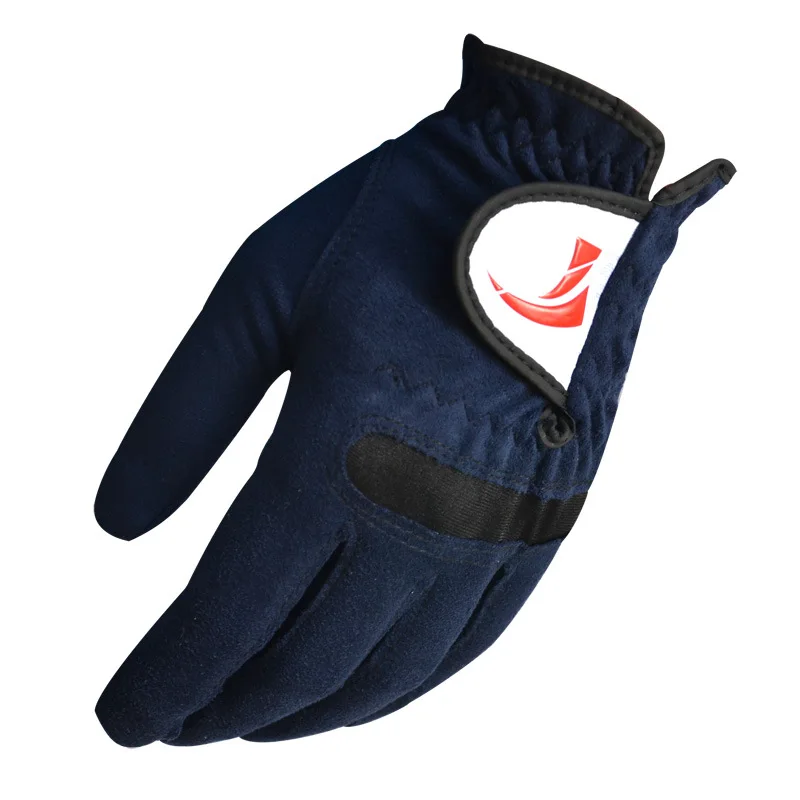 

1Pcs Sports Mens Left Hand Golf Gloves Sweat Absorbent Microfiber Cloth Soft Gloves Full Hand Breathable Abrasion Mittens D0634