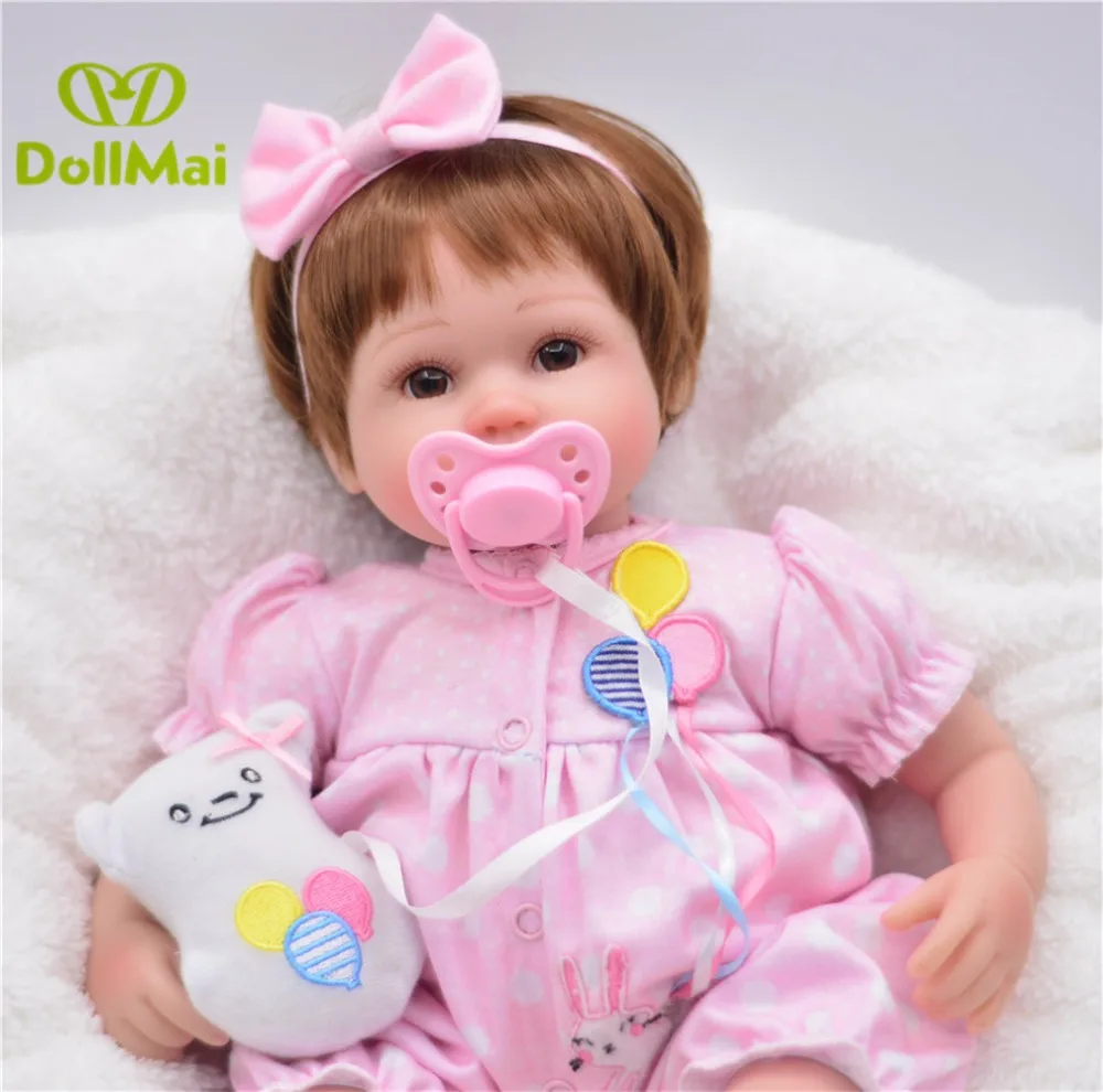 Новинка 40 см силиконовая кукла Reborn Super Baby реалистичная для новорожденных детские