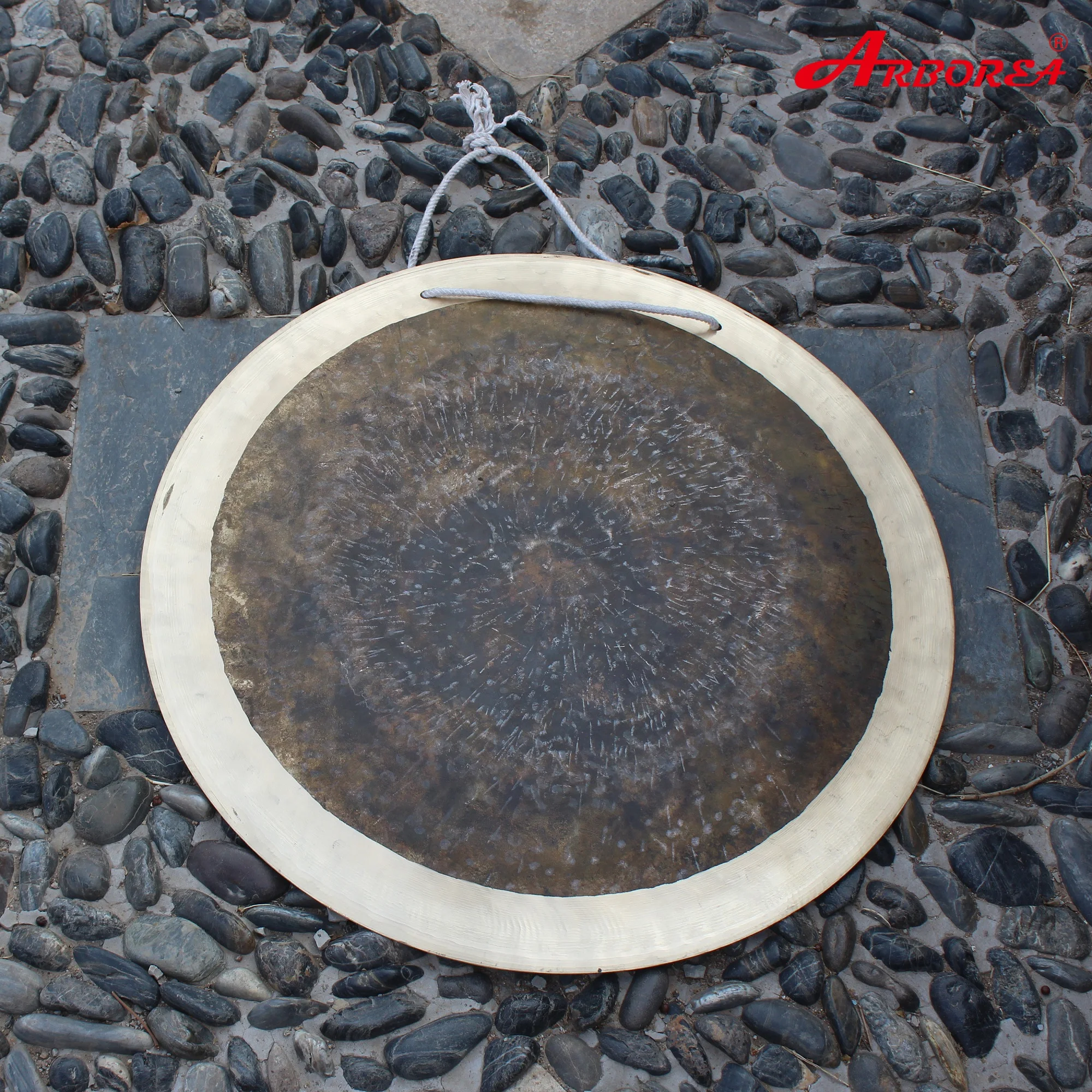 

Arborea 100% Hand Hammered 10'' Eclipse Wind Gong