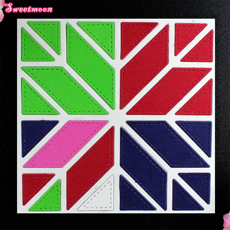 Головоломки крышка Записки карты металла умереть Штанцевые формы для DIY