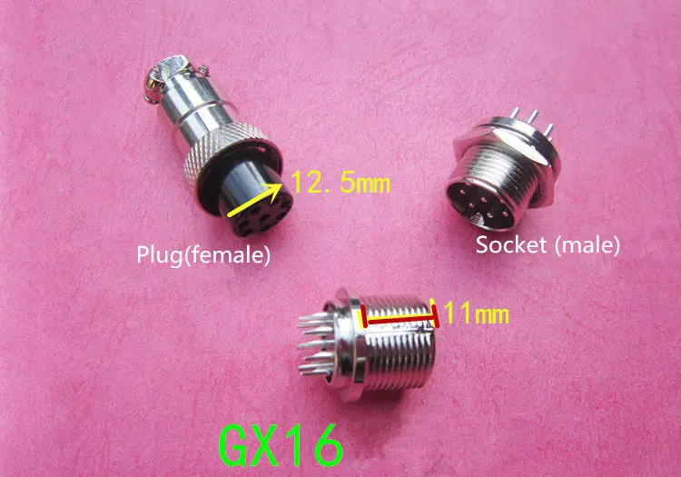 1 шт. AP019 GX16 2/3/4/5/6/7/8/9/10 Pin M16 Мужской и Женский Разъем bulkhead авиационный круговой