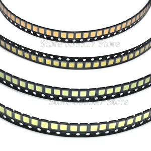 1000 шт.лот 2835 SMD LED 23-25лм чистый белыйестественный белыйтеплый белыйхолодный белый Светодиодные яркие лампы бусины светоизлучающий диод