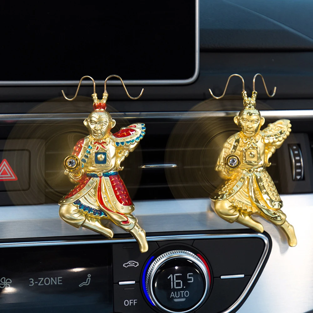Творческий автомобиль духи Король обезьян автомобильный освежитель воздуха, освежитель воздуха Клипса-диффузор Декор