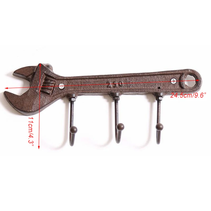 

Modern Porch Wall Cast Iron Hook Ornaments Creative Metal Coat Hat Hanger Hooks Ornaments Door Wall Hanging Storage Rack Gifts