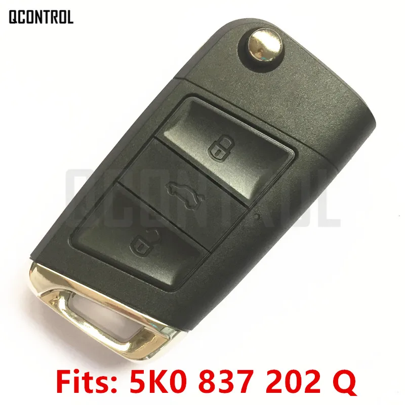 QCONTROL Модернизированный Автомобильный Дистанционный ключ для VW/VOLKSWAGEN Auto