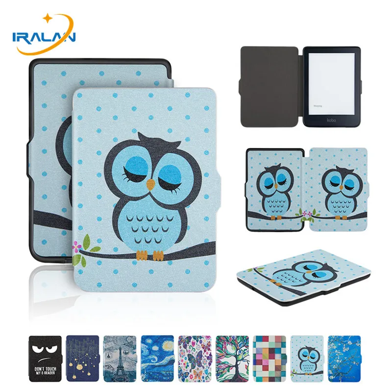 Тонкий мягкий ТПУ чехол для задней панели из искусственной кожи kobo Clara Clear HD 2018 6 0