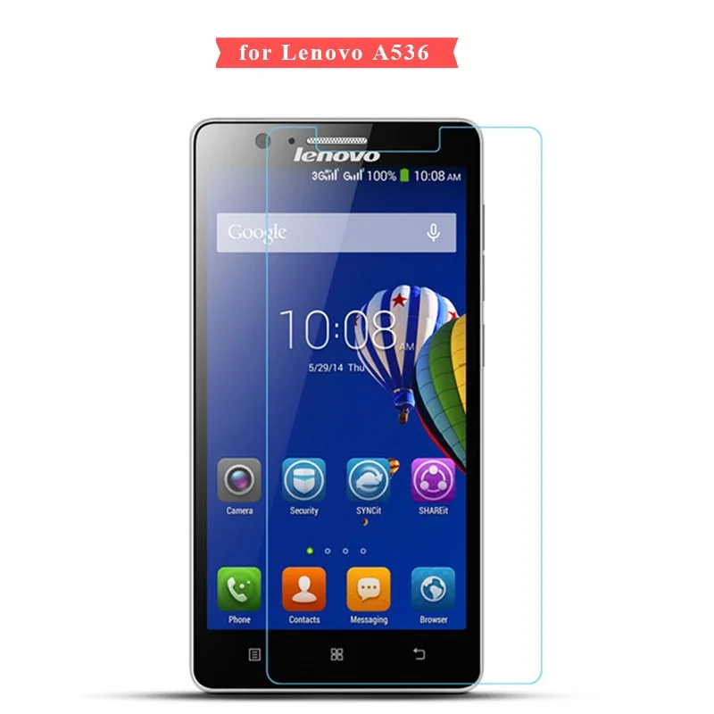 Защита экрана для Lenovo A536 a536 lenovo A 536 a 9H 2.5D Защитная стеклянная пленка Vibe p1m |