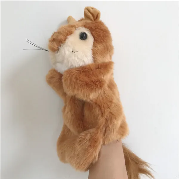 Симпатичное моделирование животных Коала корова петух свинья белка Ручные куклы Моделирование животных плюшевые игрушки Дети День рождения Рождественский подарок