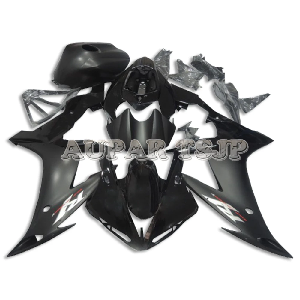 

Matte Black White Decals Complete Hulls+ Full Tank Cover For Yamaha YZF1000 R1 2004 2005 2006 Motorcycle ABS Injection Cowlings