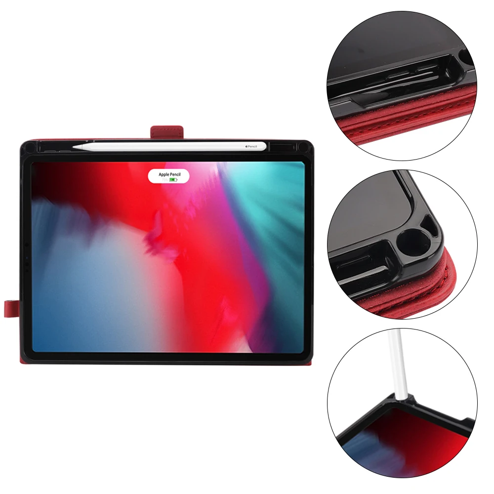 Чехол для iPad Pro 11 2018 с держателем карандашей (поддержка зарядки карандашей)
