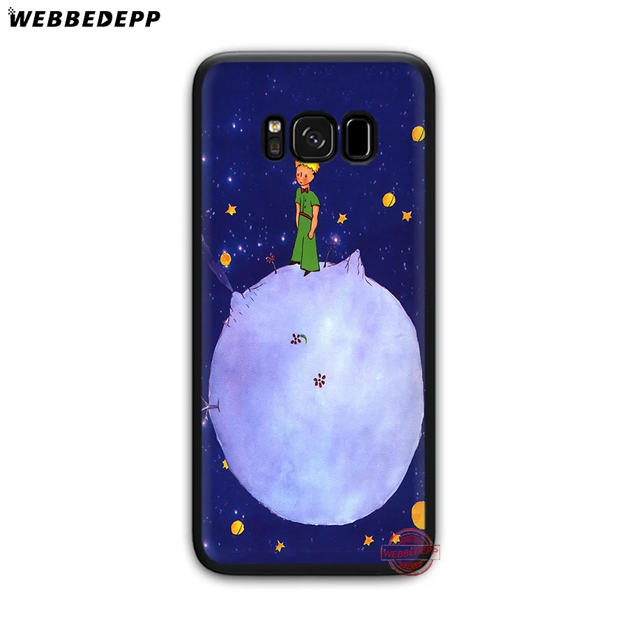 WEBBEDEPP The Little Prince Soft Case for Samsung A6 A7 A8 A9 J6 2018 S6 S7 S8 S9 S10E S20 Ultra Note 8 9 10 Lite Plus | Мобильные