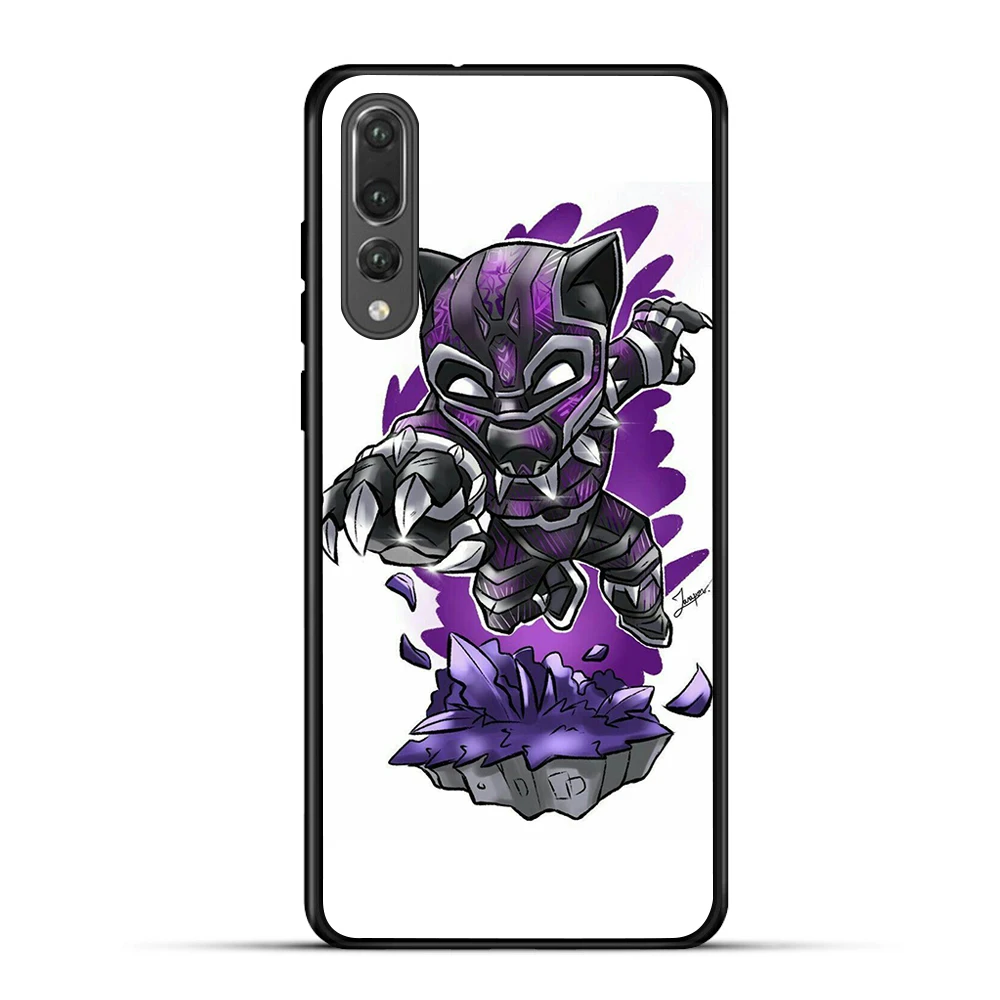 Силиконовый чехол-накладка из мягкого ТПУ с милым чехол для телефона huawei p20 P8 P9 P10
