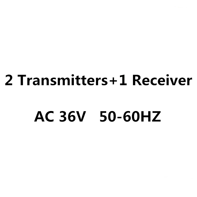 2T1R 36V AC 50-60HZ F21-E1(2 передатчика+ 1 приемник) промышленный беспроводной радио 6 кнопок пульт дистанционного управления для подъемного крана - Цвет: 2T1R 36V AC 50-60HZ